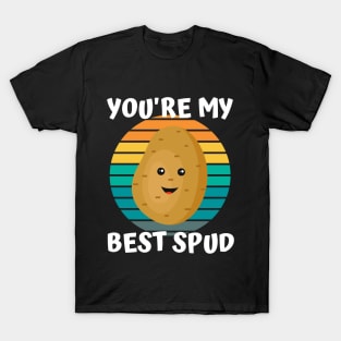 Cute Spud Potato You're My Best Spud T-Shirt